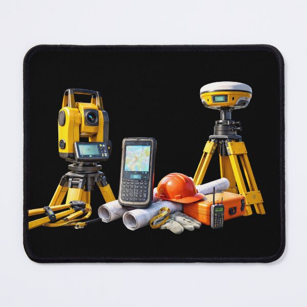 Item preview, Professional Survey Equipment Set Surveyor Tools Graphic designed and sold by Virelo.