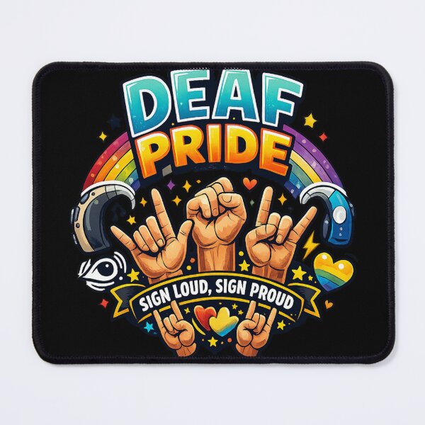 Item preview, Deaf Pride T-Shirt – Sign Loud, Sign Proud designed and sold by COSTO20.