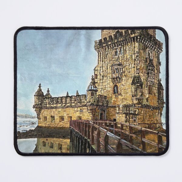 Item preview, Belem Tower designed and sold by RachelMcPheeArt.
