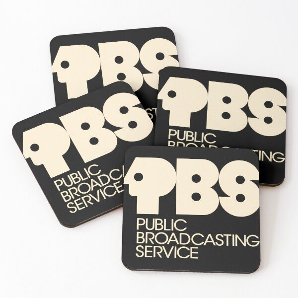Item preview, Pbs 1971 Logo Vintage Cream Lubalin Design designed and sold by MaiyaWard.