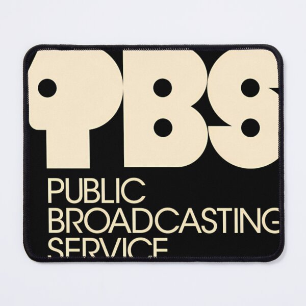 Item preview, Pbs 1971 Logo Vintage Cream Lubalin Design designed and sold by MaiyaWard.