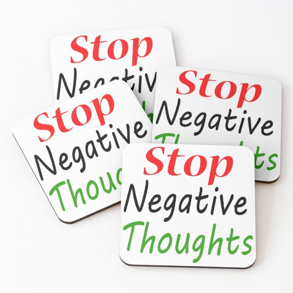Item preview, Stop Negative Thoughts designed and sold by AGMomsArt.