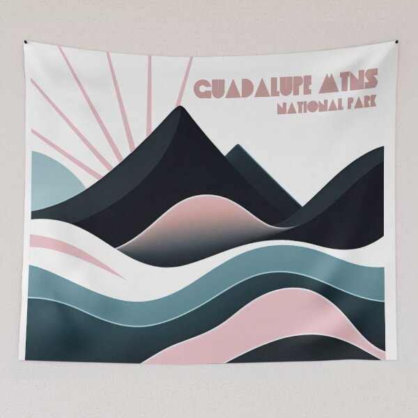 Item preview, Guadalupe Mountains National Park Colored Hills designed and sold by Esskay Designs.