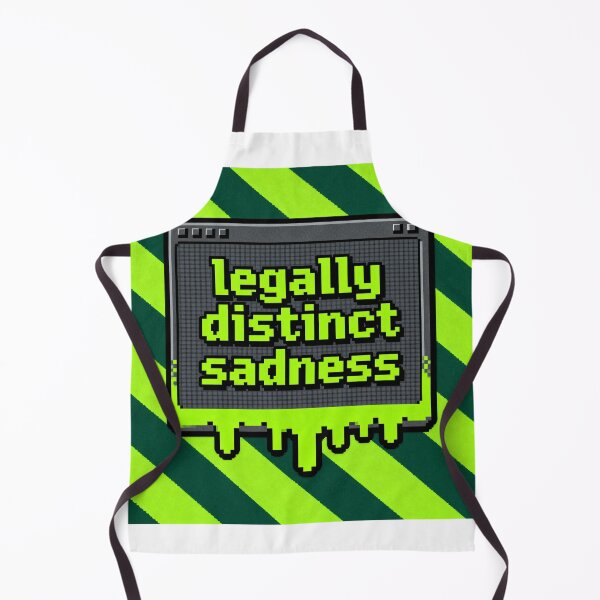 Item preview, Legally Distinct Sadness - Retro Pixel Meme designed and sold by PictorialWhimsy.