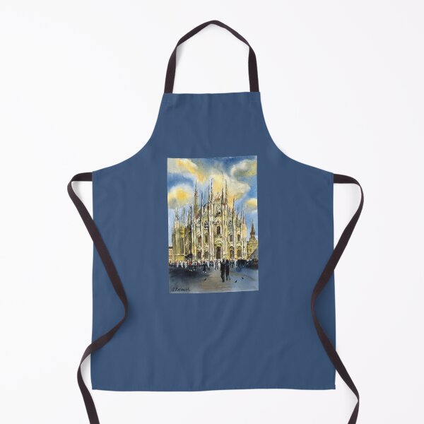 Item preview, Milan Cathedral. Duomo Square. Italy. Watercolor painting designed and sold by Colibri77.