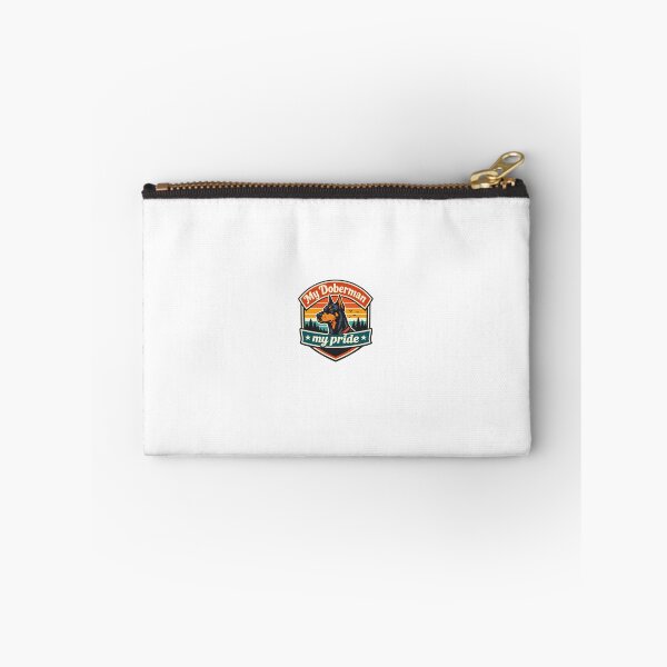 Item preview, My Doberman My Pride Retro Badge Doberman Gift designed and sold by WildVista.
