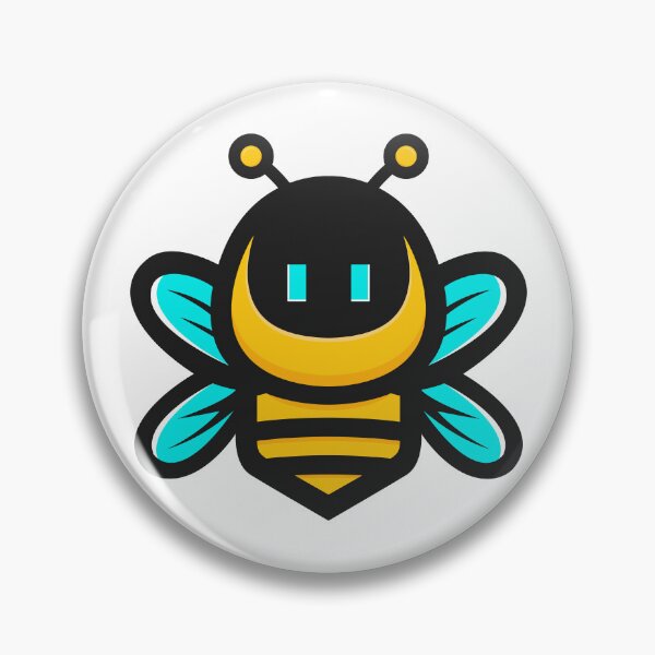 Item preview, Cute Robot Bee Mascot Logo Design designed and sold by Oblique21.