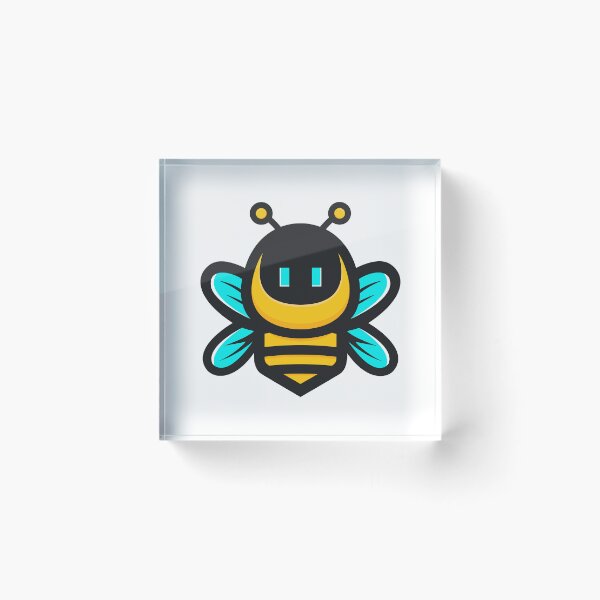 Item preview, Cute Robot Bee Mascot Logo Design designed and sold by Oblique21.