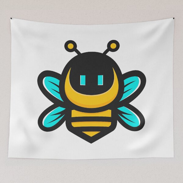 Item preview, Cute Robot Bee Mascot Logo Design designed and sold by Oblique21.