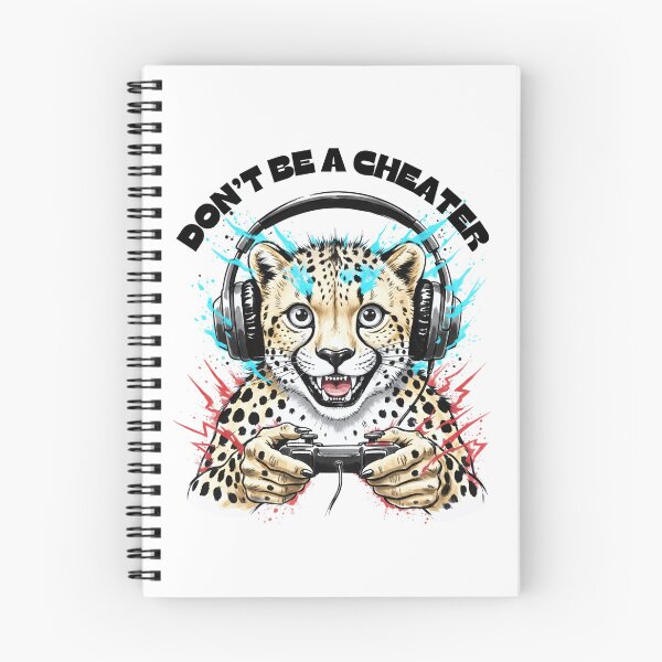Item preview, Don't Be A Cheetah - Funny Gaming Animal Pun designed and sold by Animal Xeno Circus.