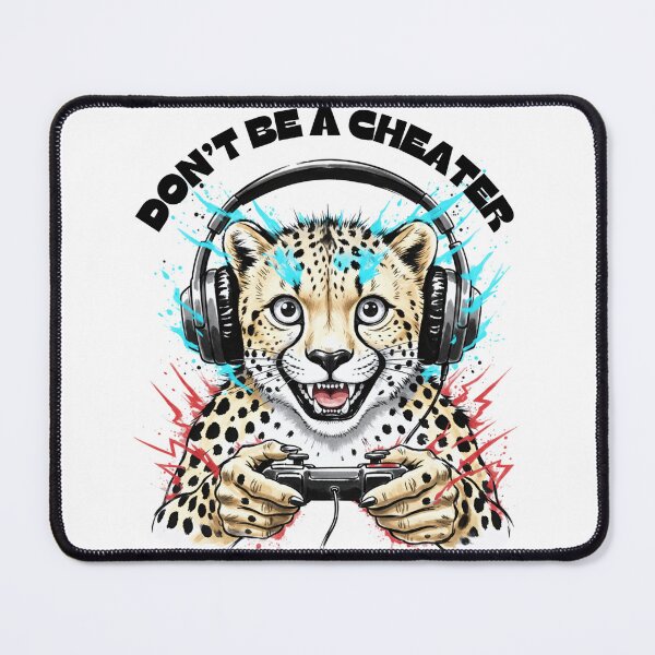 Item preview, Don't Be A Cheetah - Funny Gaming Animal Pun designed and sold by Animal Xeno Circus.