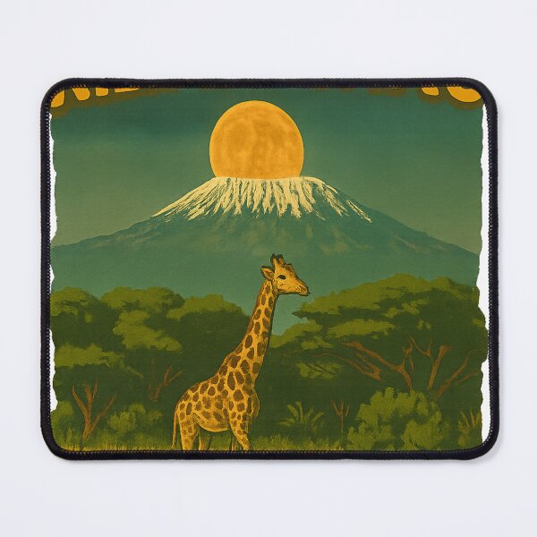 Item preview, Mount Kilimanjaro - Travel Art designed and sold by clintang.