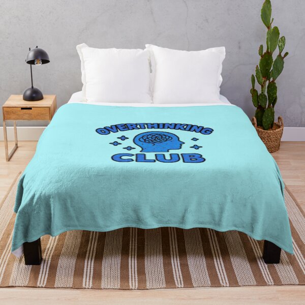 Item preview, Overthinking Club – Vintage Statement Graphic designed and sold by Mosogoloso.