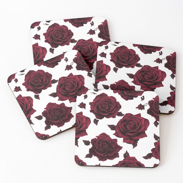 Item preview, Vintage Floral Pattern | Romantic Rose Botanical Aesthetic Print designed and sold by guchieworldcollection.