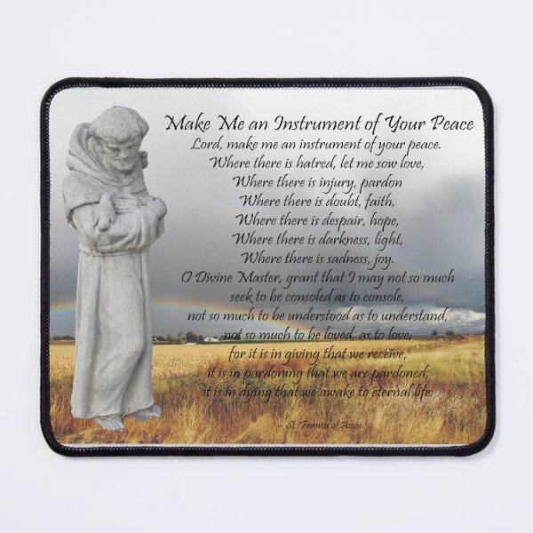 Item preview, Make Me an Instrument of Your Peace designed and sold by AGMomsArt.