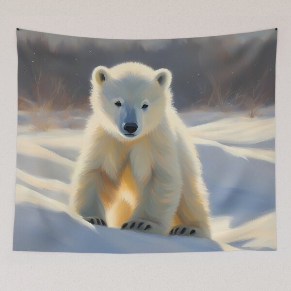 Item preview, Polar Bear Cub designed and sold by CalmnessbyChoice.