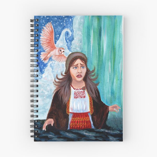 Item preview, Kullervo's Sister - Kalevala Finnish Mythology designed and sold by Ivy Lily Art.