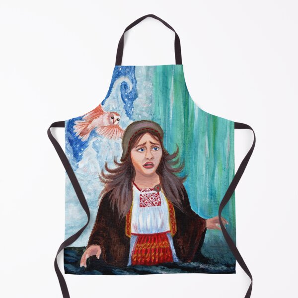 Item preview, Kullervo's Sister - Kalevala Finnish Mythology designed and sold by Ivy Lily Art.