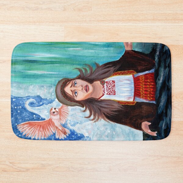 Item preview, Kullervo's Sister - Kalevala Finnish Mythology designed and sold by Ivy Lily Art.