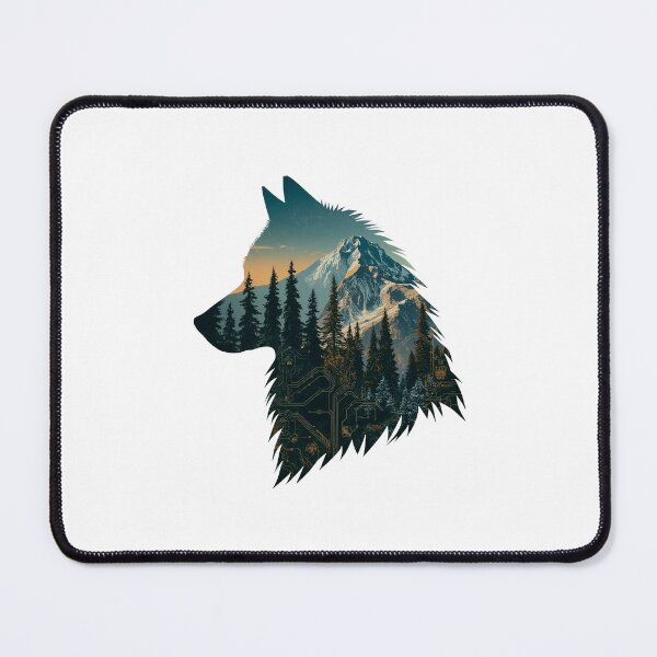 Item preview, Wolf Silhouette designed and sold by Printerraworks.