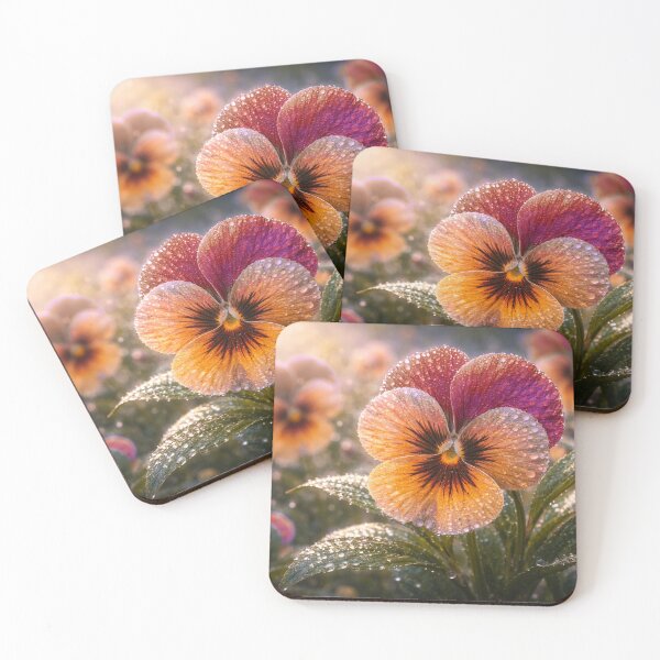 Item preview, Ember Dew Pansy designed and sold by SpicyWind.