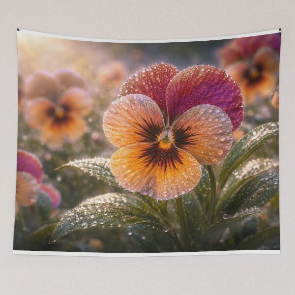 Item preview, Ember Dew Pansy designed and sold by SpicyWind.