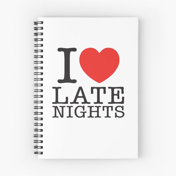 Item preview, I Love Late Nights designed and sold by shitpostee.