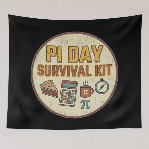 Item preview, Pi Day Survival Kit  designed and sold by Majnon8bp.