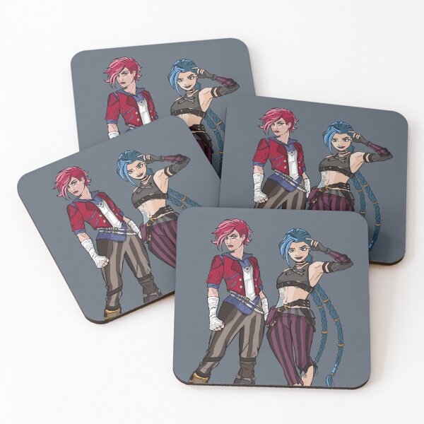 Item preview, Arcane - Vi and Jinx designed and sold by Lauren Eldridge-Murray.