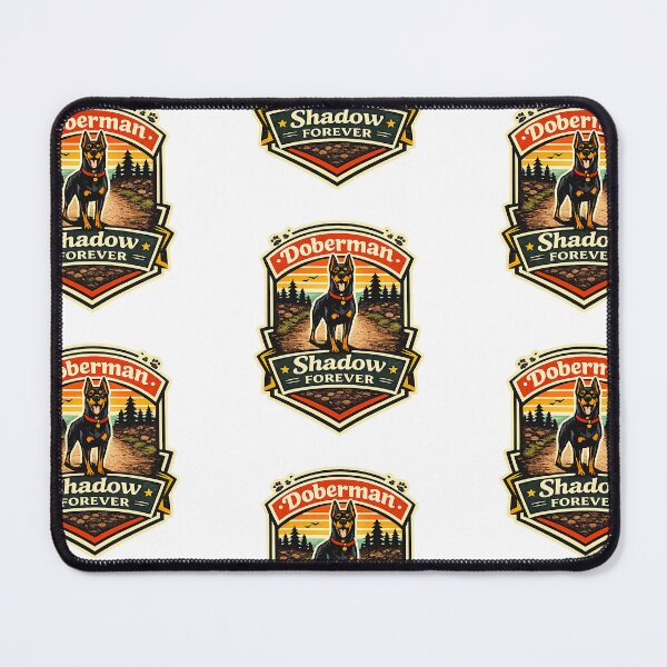 Item preview, Doberman Shadow Forever Loyal Doberman Gift designed and sold by WildVista.