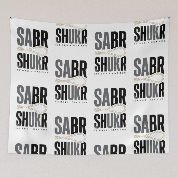 Item preview, Sabr Shukr Islamic Virtues - Prayer Beads Patience Gratitude Gift designed and sold by Luminari Creations.