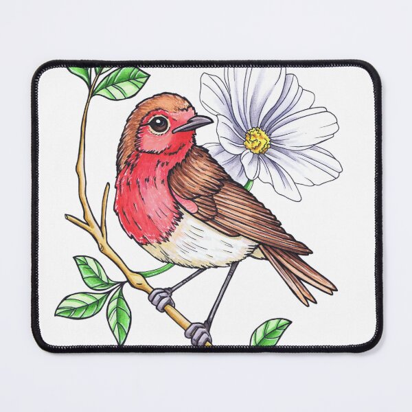 Item preview, European robin  designed and sold by Lauren Eldridge-Murray.