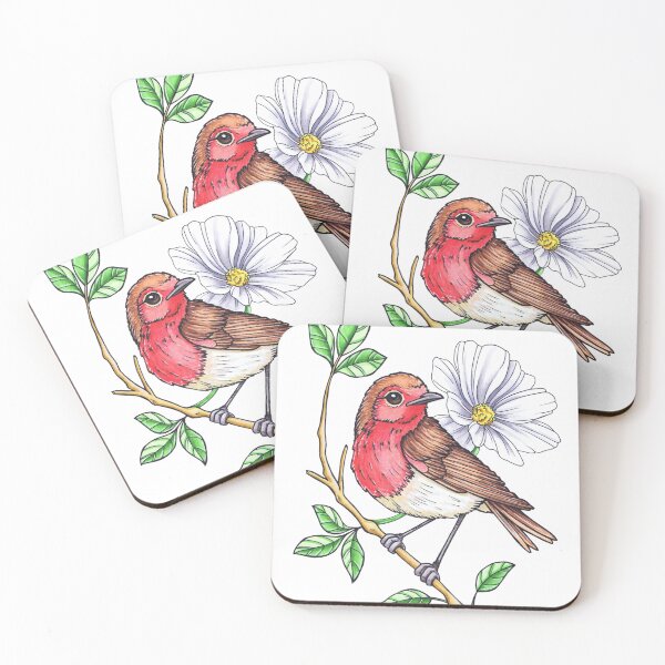 Item preview, European robin  designed and sold by Lauren Eldridge-Murray.