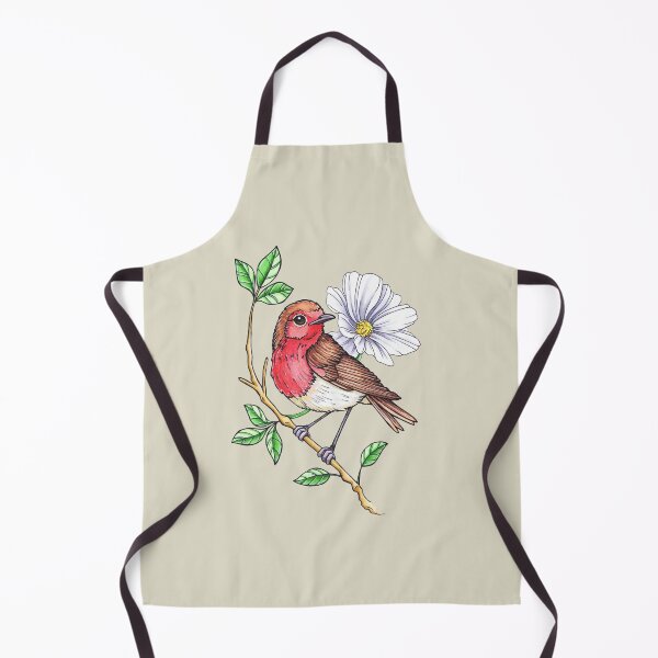 Item preview, European robin designed and sold by Lauren Eldridge-Murray.