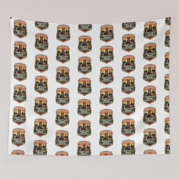 Item preview, Doberman Mood Permanently Funny Doberman Gift designed and sold by WildVista.