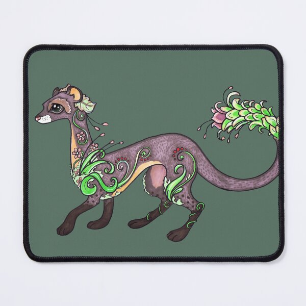 Item preview, Kael, mystical Stoat of the Forrest designed and sold by Lauren Eldridge-Murray.