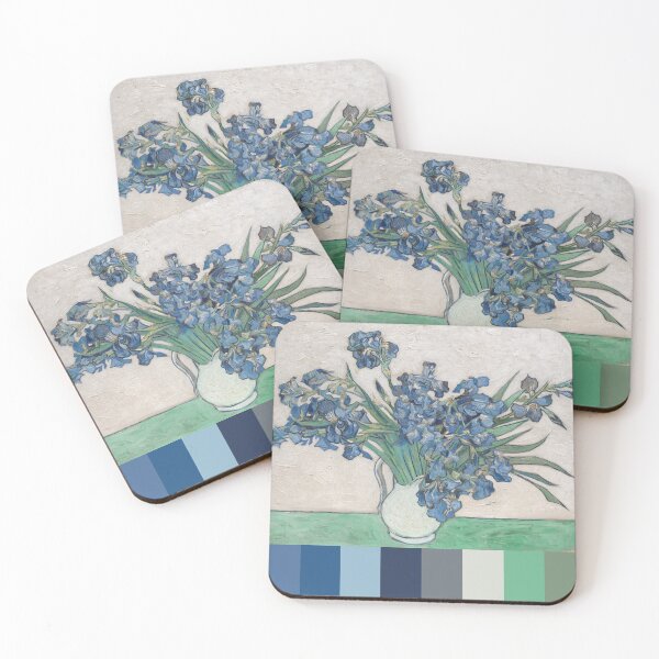 Item preview, Irises (1890) by Vincent van Gogh designed and sold by artisamalady.