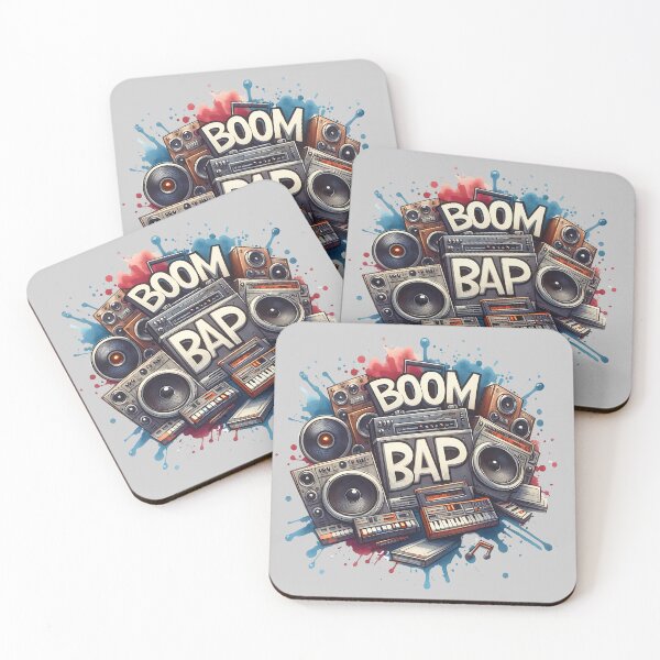 Item preview, Boom Bap Music Watercolour designed and sold by MoonMonkeyNbear.