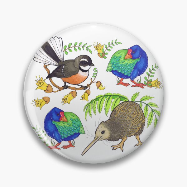 Item preview, Birds of New Zealand designed and sold by Lauren Eldridge-Murray.