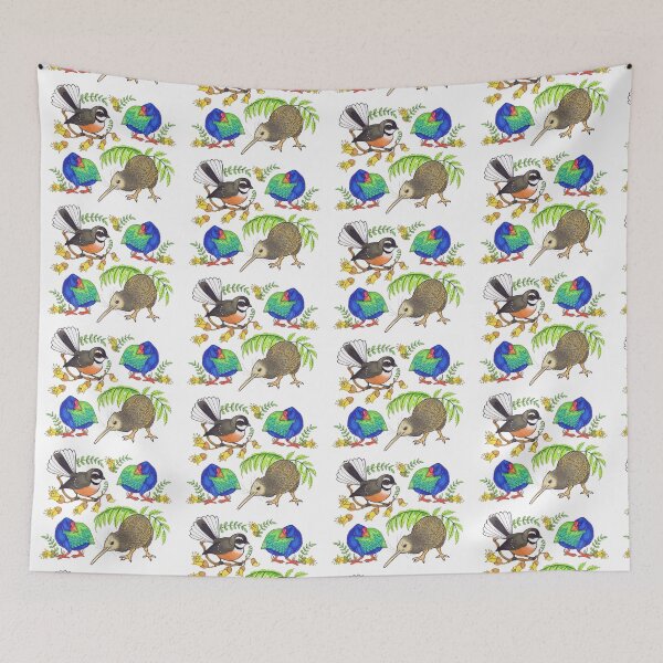 Item preview, Birds of New Zealand designed and sold by Lauren Eldridge-Murray.