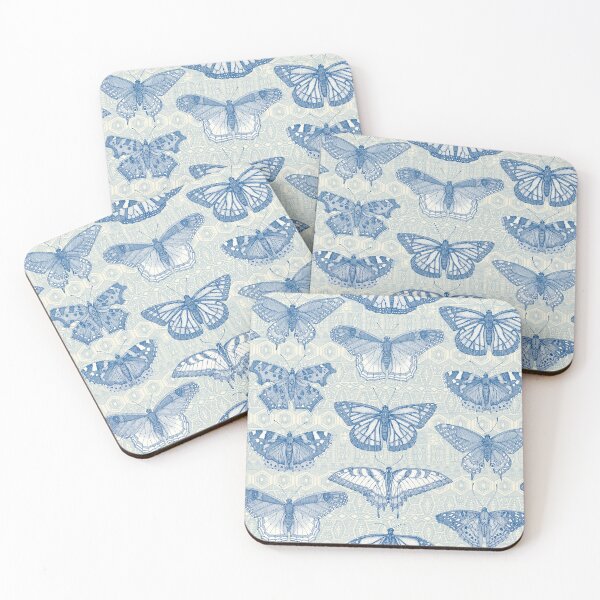 Item preview, butterflies cobalt designed and sold by scrummy.