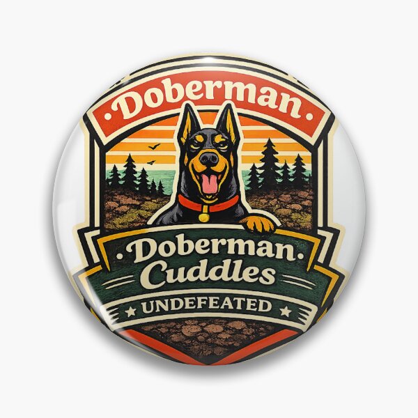 Item preview, Doberman Cuddles Undefeated Funny Doberman Gift designed and sold by WildVista.