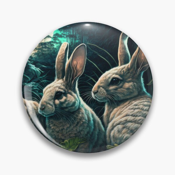 Item preview, Rabbits at night designed and sold by Charles  Ano.