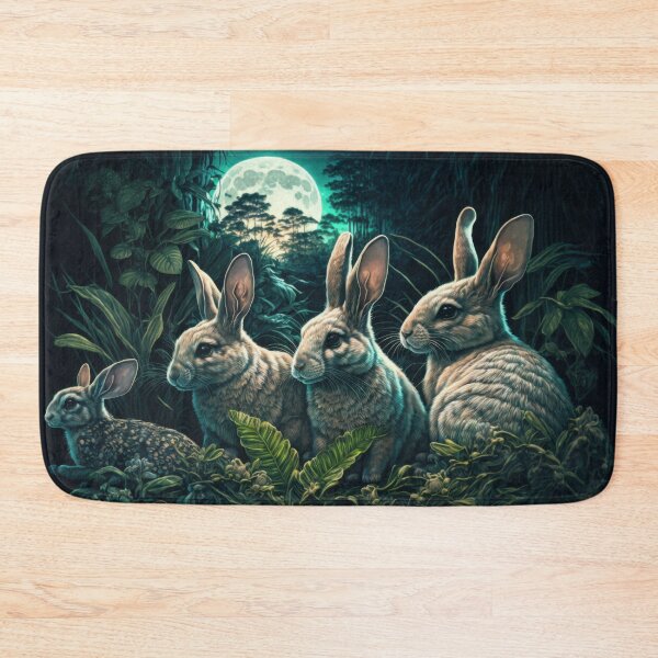 Item preview, Rabbits at night designed and sold by Charles  Ano.
