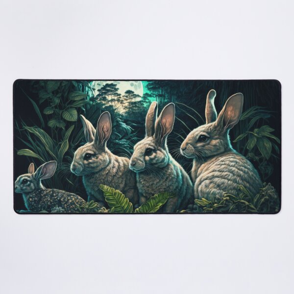 Item preview, Rabbits at night designed and sold by Charles Ano.