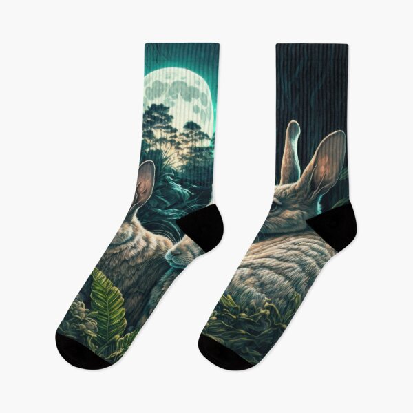 Item preview, Rabbits at night designed and sold by Charles  Ano.