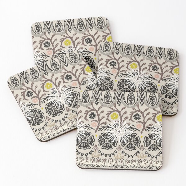 Item preview, bazaar wood block beige designed and sold by scrummy.