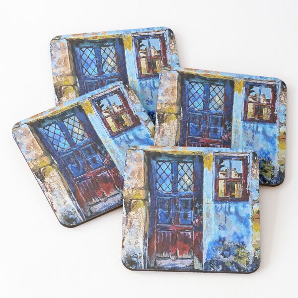 Item preview, Old door Portugal designed and sold by RachelMcPheeArt.