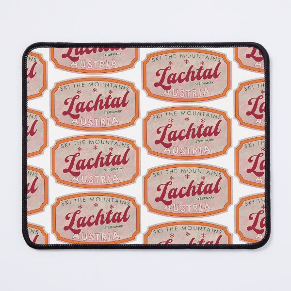 Item preview, Lachtal, Austria, Steiermark, Ski, textured skiing badge designed and sold by Wanderful-roads.