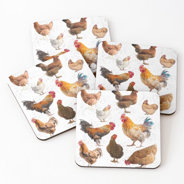 Item preview, It's a chicken's life! designed and sold by Shining Bright Arts, Crafts & Illustration.